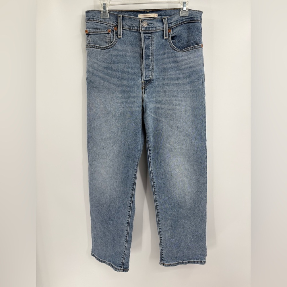 Levi's Blue Straight Leg Women's Jeans